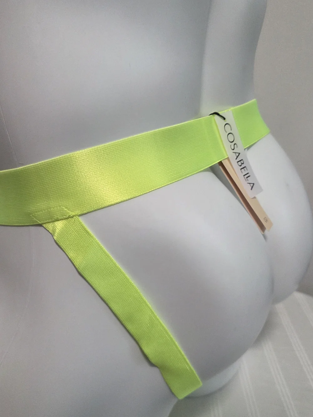 Cosabella Men's Jocksyrap In Neon Yellow